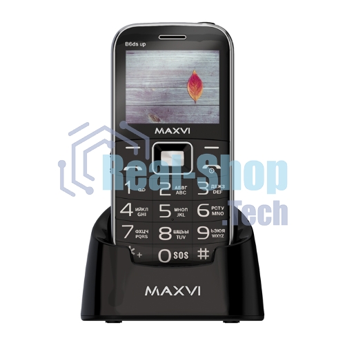 Мобильный телефон Maxvi B6ds up черный