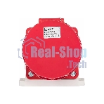 Розетка стационарная наружная EKF 134 ps-134-63-380 63А 380 В 3P+РЕ IP67