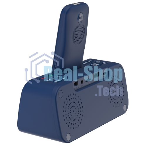 Мобильный телефон Maxvi RT-03 + док-станция, синий