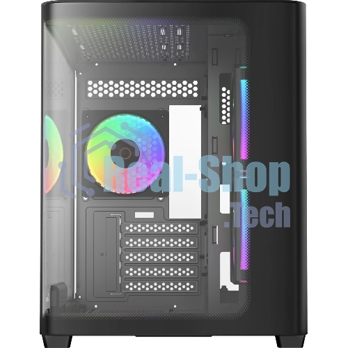 Компьютерный корпус Ocypus Iota C50 BK Curve ARGB Digital mATX без БП (Iota-C50-BKD300CD-GL)