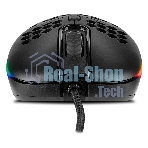 Игровая мышь SVEN RX-G860 чёрная (8 кнопок, 12800 dpi, USB, RGB подсветка )