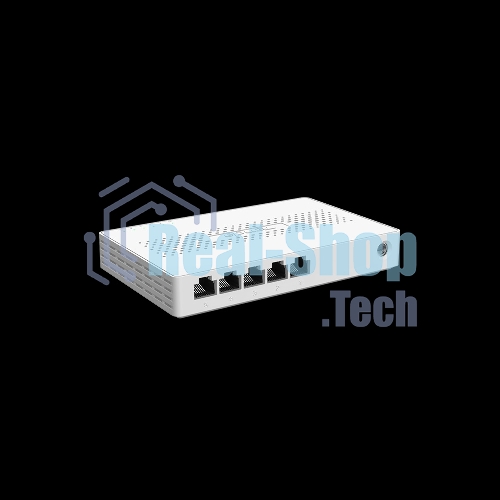 Коммутатор неуправляемый Tenda SM105, 5 портов, 5x2,5 Гбит/с, настольный, пластиковый корпус