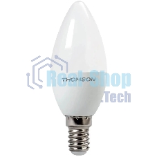 Лампа светодиодная Hiper THOMSON LED CANDLE 6W 480Lm E14 3000K TH-B2013