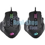 Мышь проводная REDRAGON Aatrox черный, 12400 dpi, USB, кнопки - 15