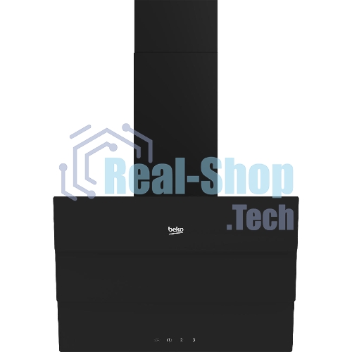 Вытяжка наклонная Beko BHCA69642BH черный, 60 см, 600 куб. м/ч, 69 дБ