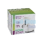 Мясорубка электрическая Homestar HS-2033 белый, 2000 Вт, 1.5 кг/мин, реверс, защита от перегрузки, насадки - 2