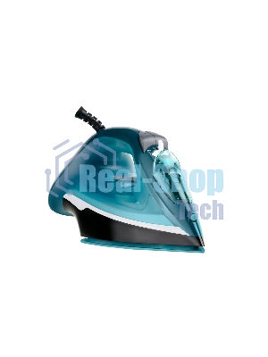 Утюг Centek CT-2324 OLYMPIC бирюзовый, 2800 Вт, 190 г/мин, 350 мл