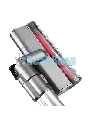 Пылесос вертикальный BRAYER BR4265 серый, питание от аккумулятора, 320 Вт, уборка сухая, пылесборник 0.5 л