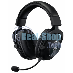 Наушники с микрофоном Logitech G Pro X черный 2м мониторные оголовье (981-000819)