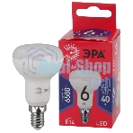 Лампа светодиодная ЭРА RED LINE LED R50-6W-865-E14 R Е14/Е14 6Вт рефлектор холодный дневной свет
