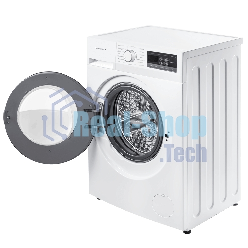Стиральная машина Maunfeld MFWM148STWH02 белая, загрузка фронтальная 8кг, 1400 об/мин., класс: A+++