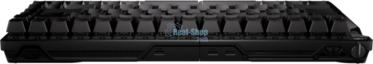 Клавиатура ASUS ROG Falcata Black гибридная, USB Type-A, Bluetooth, радиоканал, чёрный