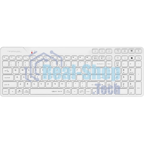 Клавиатура A4Tech Fstyler FBK27C AS белый USB беспроводная BT/Radio slim Multimedia (FBK27C AS)