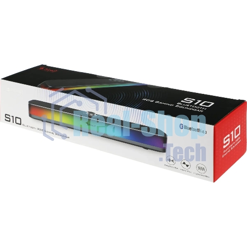 Колонки A4Tech Bloody S10 черный, 2.0, 10 Вт, Bluetooth