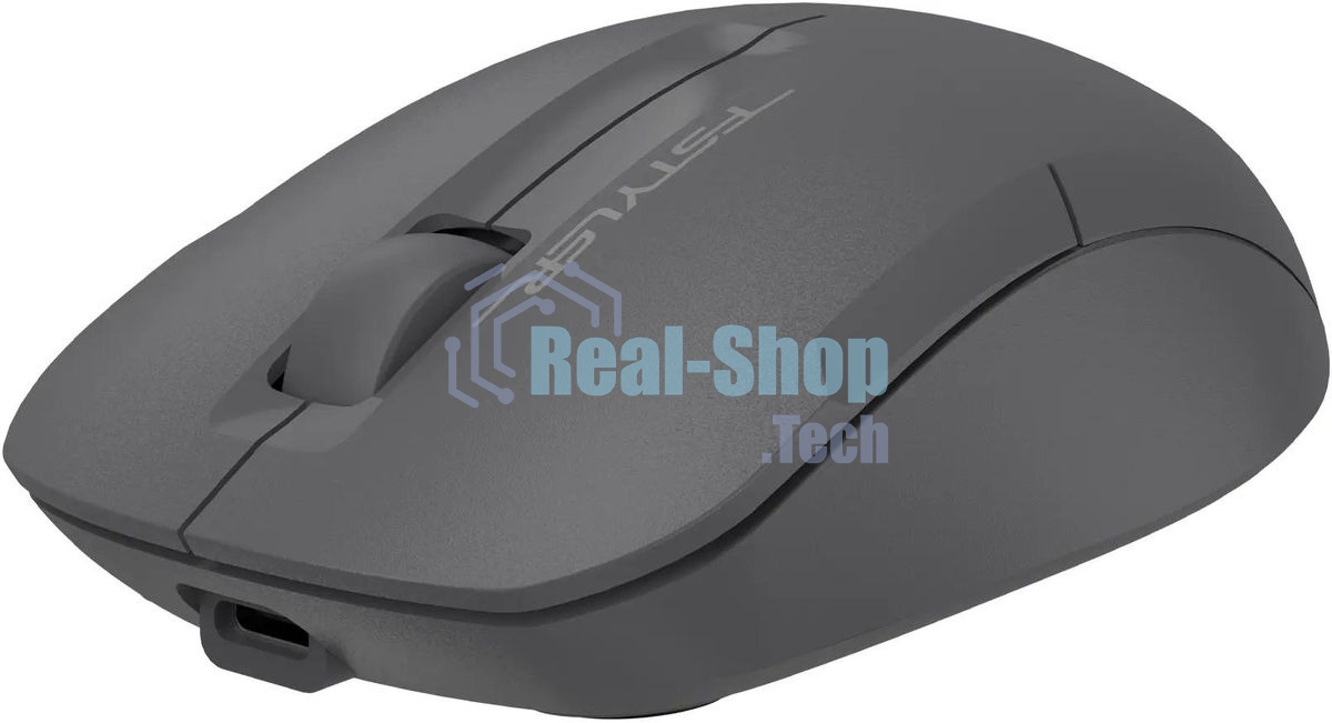 Мышь беспроводная A4Tech Fstyler FG15CS Air2 серый, 1200 dpi, радиоканал, USB, кнопки - 3