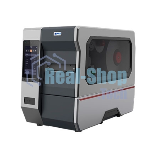 Принтер этикеток термотрансферный iDPRT iK4 Industrial 300 dpi, 254 мм/cек, Bluetooth, Ethernet, USB, серый