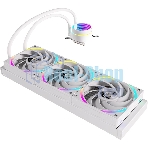 Система жидкостного охлаждения Formula Oasis L360 ARGb белый 120мм алюминий+медь 2000rpm 27db 4-pin 360W