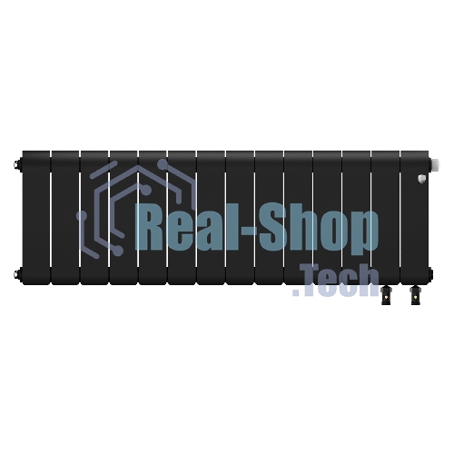 Радиатор биметаллический Royal Thermo Infinity 300 Noir Sable VR80 - 14 секц.