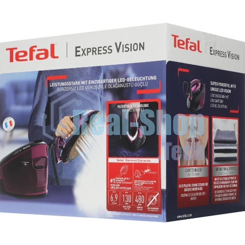 Парогенератор Tefal Express Vision SV8152E0 2800Вт фиолетовый/черный