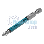 Бита Gross PH2х70 мм, сталь S2, кругл., отрывн., 10 шт.