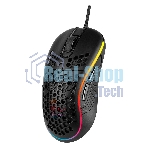 Игровая мышь SVEN RX-G860 чёрная (8 кнопок, 12800 dpi, USB, RGB подсветка )
