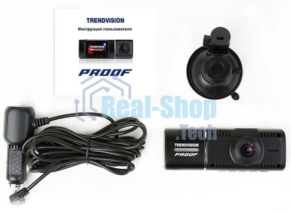 Видеорегистратор TrendVision Proof PRO GPS, 1920x1080, 1.5
