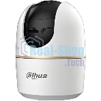 Мини-PT IP-видеокамера Dahua DH-IPC-H4AP-0360B с Wi-Fi 2.4ГГц 4Мп, 1/3” CMOS, объектив 3.6мм, видеоаналитика, ИК до 10м