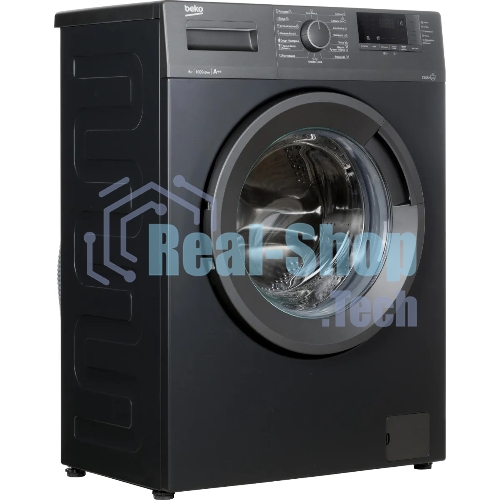 Стиральная машина Beko WSRE6512ZAA черный, загрузка фронтальная 6 кг, 1000 об/мин., класс: А