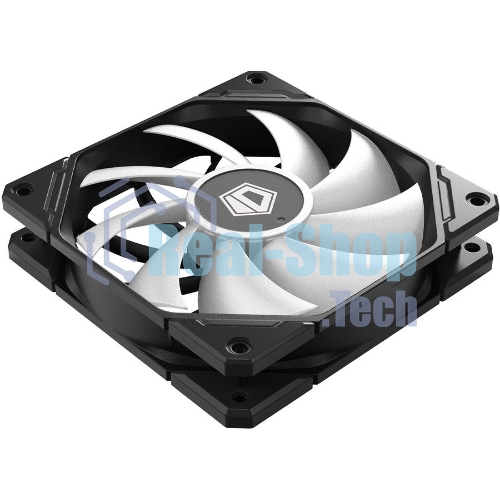 Вентилятор для корпуса ID-Cooling TF-12025-PRO-ARGb черный, 120 мм, 1800 об/мин, 35.2 дБ, 4 pin