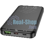 Портативный аккумулятор Hoco J87 Tacker 10000mAh QC3.0/PD3.0 20W 3A USB-A/USB-C черный