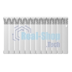 Радиатор алюминиевый Royal Thermo Revolution A 500 - 12 секц.