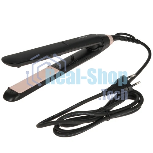 Выпрямитель для волос Philips BHS378/00 черный/розовый, 28 мм, 230 °C, 6 режимов