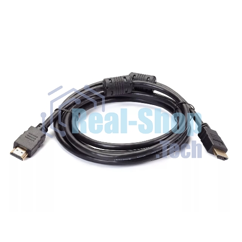 Кабель Telecom HDMI-19M --- HDMI-19M ver 2.0+3D/Ethernet,2 фильтра 2m TCG200F-2M
