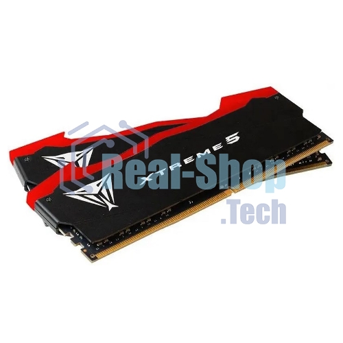 Оперативная память Patriot Viper Xtreme 5, DDR5, 32GB (2x16GB), 7600MHz, CL36, DIMM, с радиаторами, черный