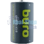 Батарея Buro Alkaline LR20 D 18000mAh (2шт) блистер, 1.5 В