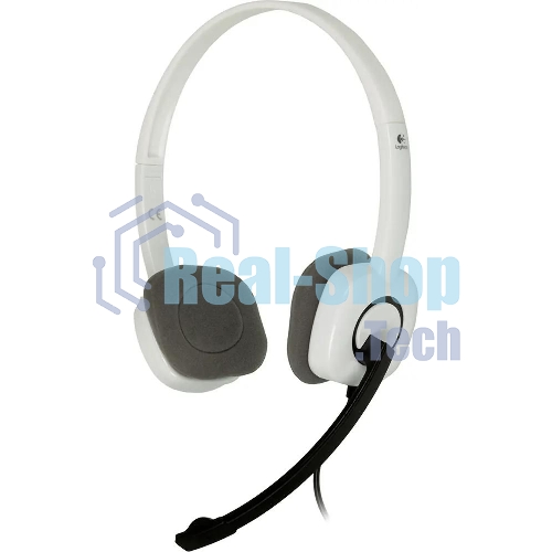Гарнитура Logitech H150 белый, проводная, 3.5 мм
