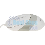 Мышь проводная A4Tech Fstyler FM10 белый/серый, 1600 dpi, USB, кнопки - 4