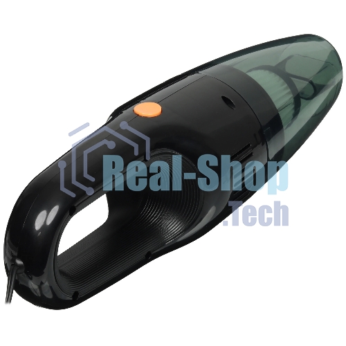 Пылесос автомобильный QUMO VaccoPM 6D черный/серый, 120 Вт, уборка сухая, пылесборник контейнер 0.35 л
