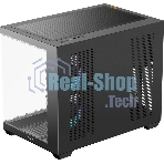 Корпус Ocypus Gamma C54 BK ARGB, Mini-Tower, чёрный, 3 x 120 мм