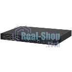 Коммутатор 20-портовый гигабитный управляемый с PoE Dahua DH-S4220-16GT-240, уровень L2, 16xRJ45 1Gb PoE, 2xRJ45 1Gb, 2xSFP 1Gb, суммарно до 240Вт, коммутация 56 Гбит/с, MAC-таблица 8к, металл
