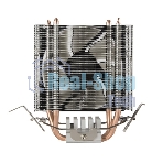 Кулер универсальный Silverstone SST-KR03 Kryton CPU Cooler, low noise, silent hydraulic bearing 92мм blue LED fan, universal Socket compatibility