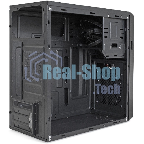 Компьютерный корпус Minitower ExeGate BA-309U2-UNS500 (mATX, БП UNS500 с вент. 12см, 1хUSB+2хUSB 3.0, HD аудио, черный)