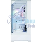 Компьютерный корпус ZALMAN P40 Prism, ATX, белый, WINDOW, 2x3.5