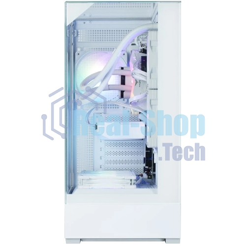 Компьютерный корпус ZALMAN P40 Prism, ATX, белый, WINDOW, 2x3.5