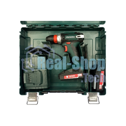 Дрель-шуруповерт Metabo BS 18 Quick 602217500, Аккумуляторный, 18В, 2 АКБ, Кейс