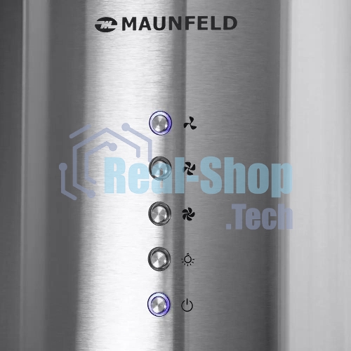 Вытяжка островная Maunfeld Lee Light Isla 35 нержавеющая сталь, 35.15 см, 1050 куб. м/ч, 63 дБ