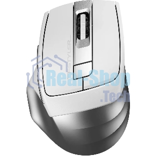 Мышь беспроводная A4Tech Fstyler FB35S белый/серый, 2000 dpi, радиоканал, Bluetooth, USB, кнопки - 5