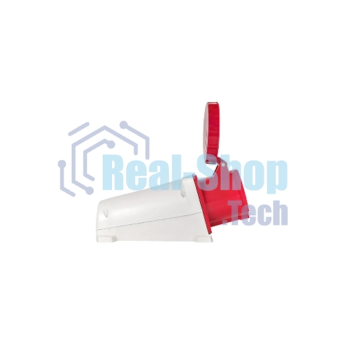 Розетка стационарная наружная EKF 134 ps-134-63-380 63А 380 В 3P+РЕ IP67