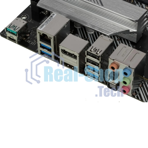 Материнская плата ASUS PRIME B550-PLUS, AM4, AMD B550, 4xDDR4, 6xSATA, 2xM.2, 1xPCIe 3.0 x16, 1xPCIe 4.0 x16, 3xPCIe x1, 1xDP, 1xHDMI, 1x 1Gb LAN, 1xUSB 3.2 Gen 2, 4xUSB 3.2 Gen 1, 2xUSB 2.0, 5x3.5 мм, 7.1, ATX