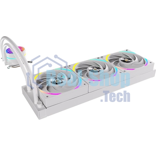 Система жидкостного охлаждения Formula Oasis L360 ARGb белый 120мм алюминий+медь 2000rpm 27db 4-pin 360W